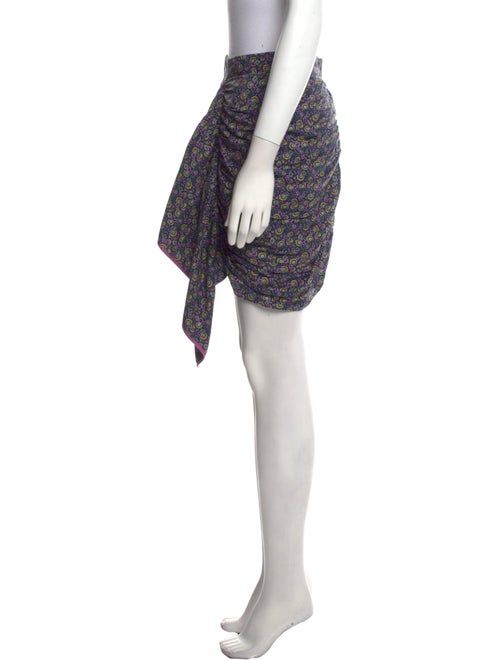 RHODE Printed Mini Skirt