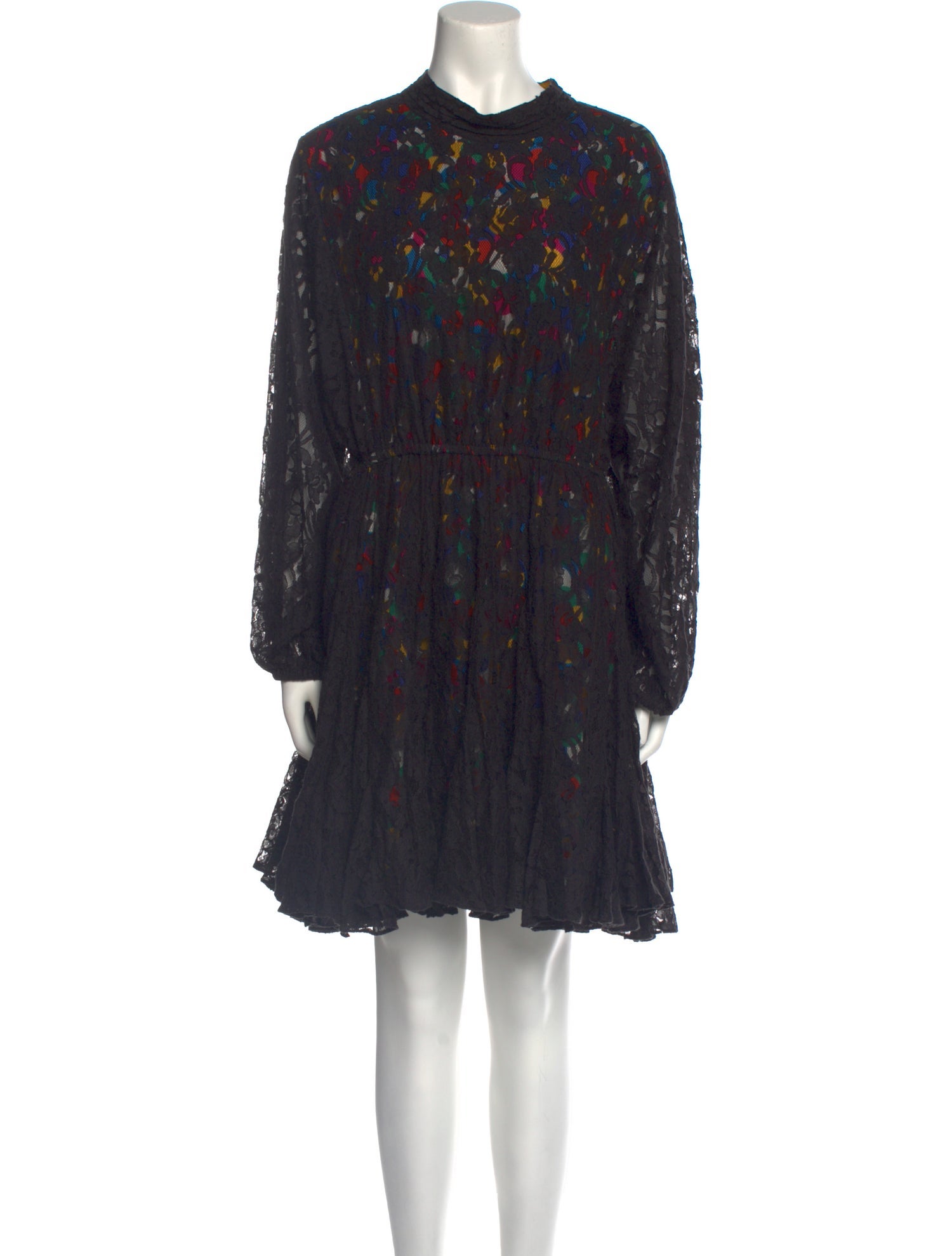 RHODE Printed Knee-Length Dress