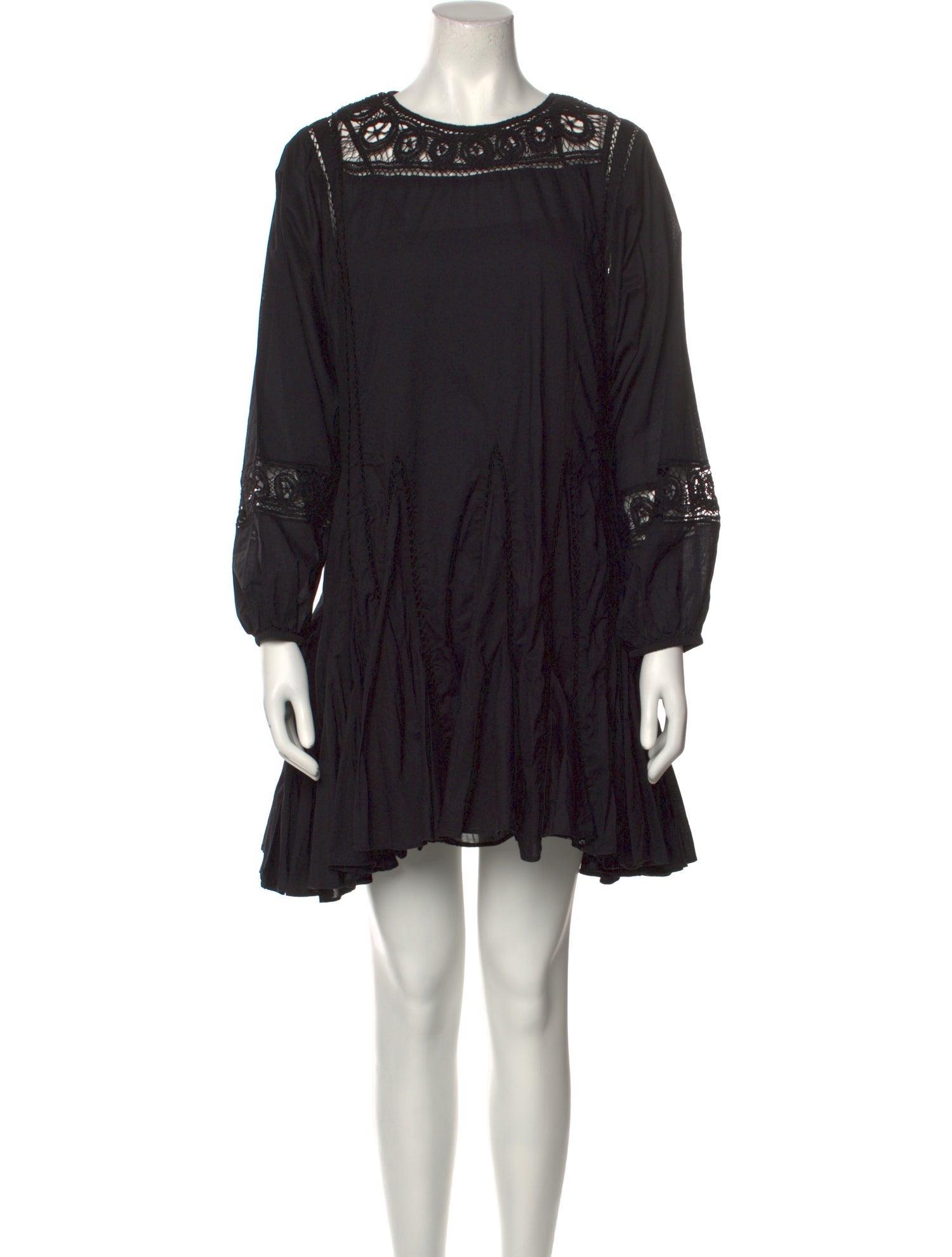 RHODE Scoop Neck Mini Dress