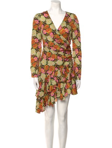 Rhode Dresses Floral Print Mini Dress S