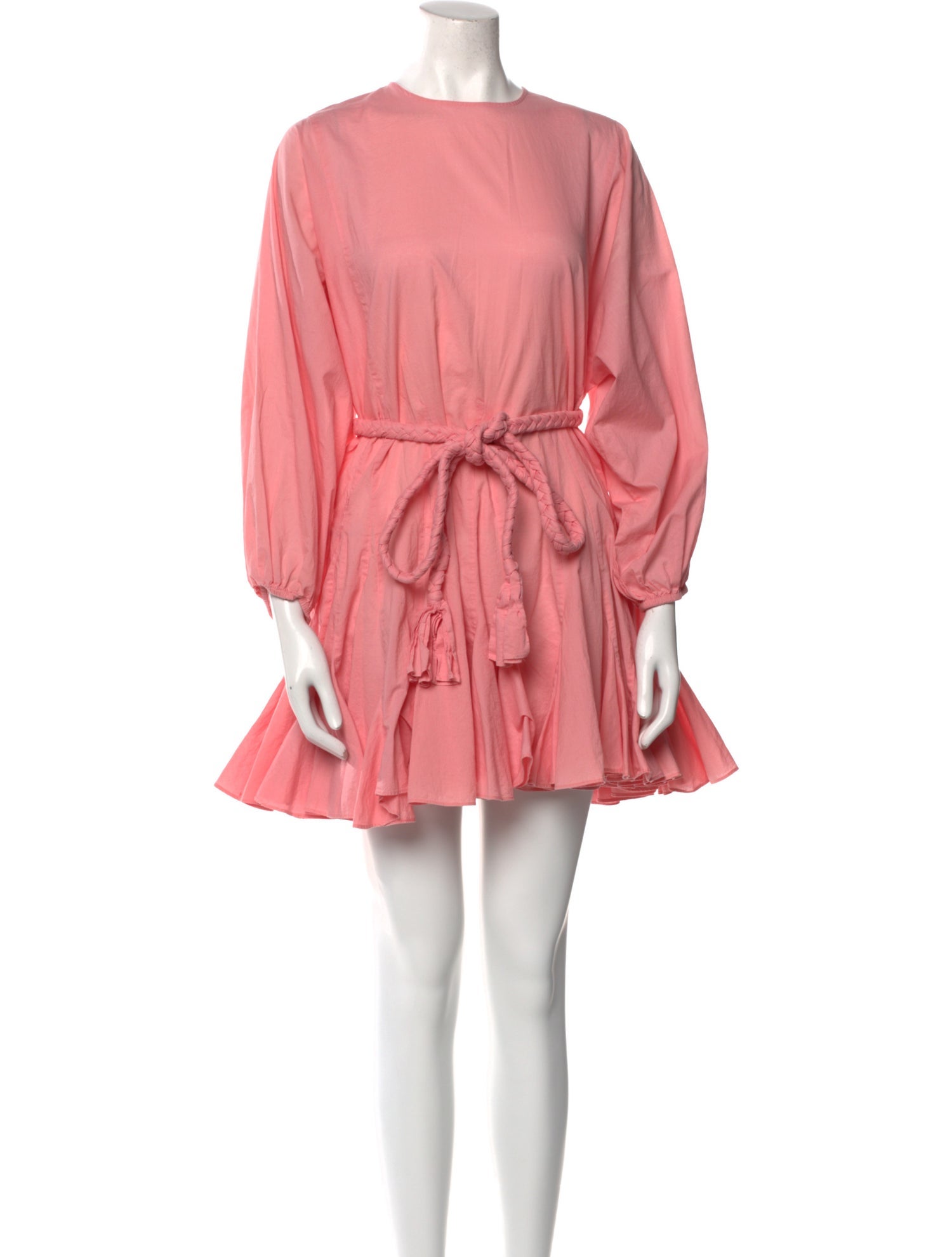 RHODE Crew Neck Mini Dress - Pink Dresses, Clothing - WRHOS36360 | The  RealReal