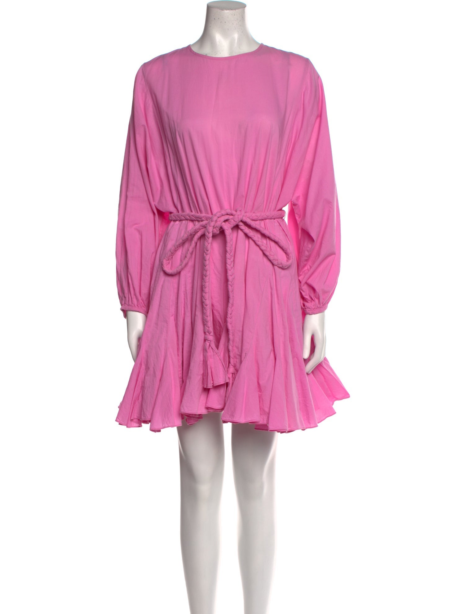 RHODE Bateau Neckline Mini Dress - Pink Dresses, Clothing - WRHOS36683 |  The RealReal