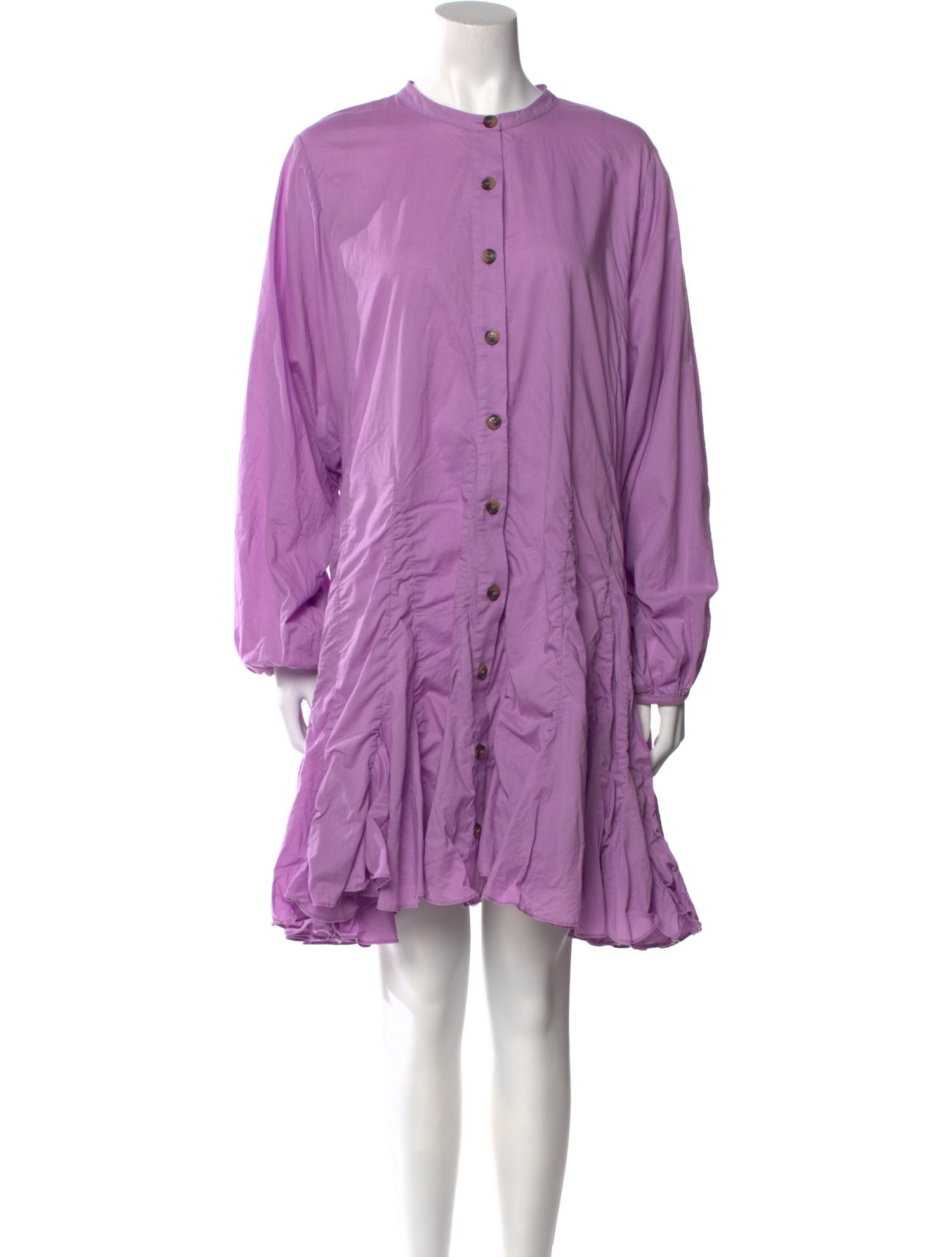 RHODE Mock Neck Mini Dress