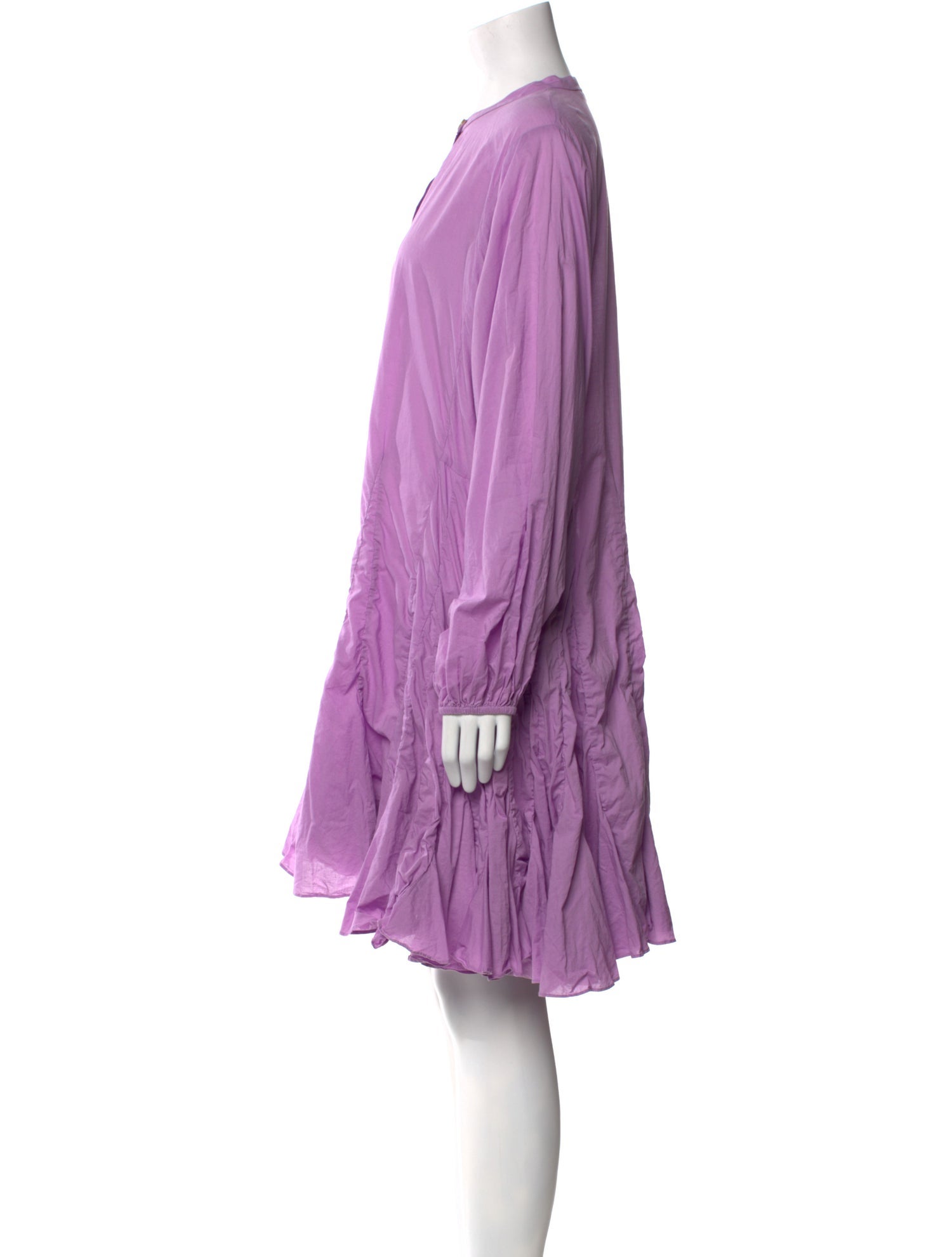 RHODE Mock Neck Mini Dress