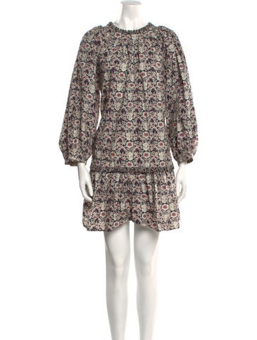 Rhode Dresses Floral Print Mini Dress S