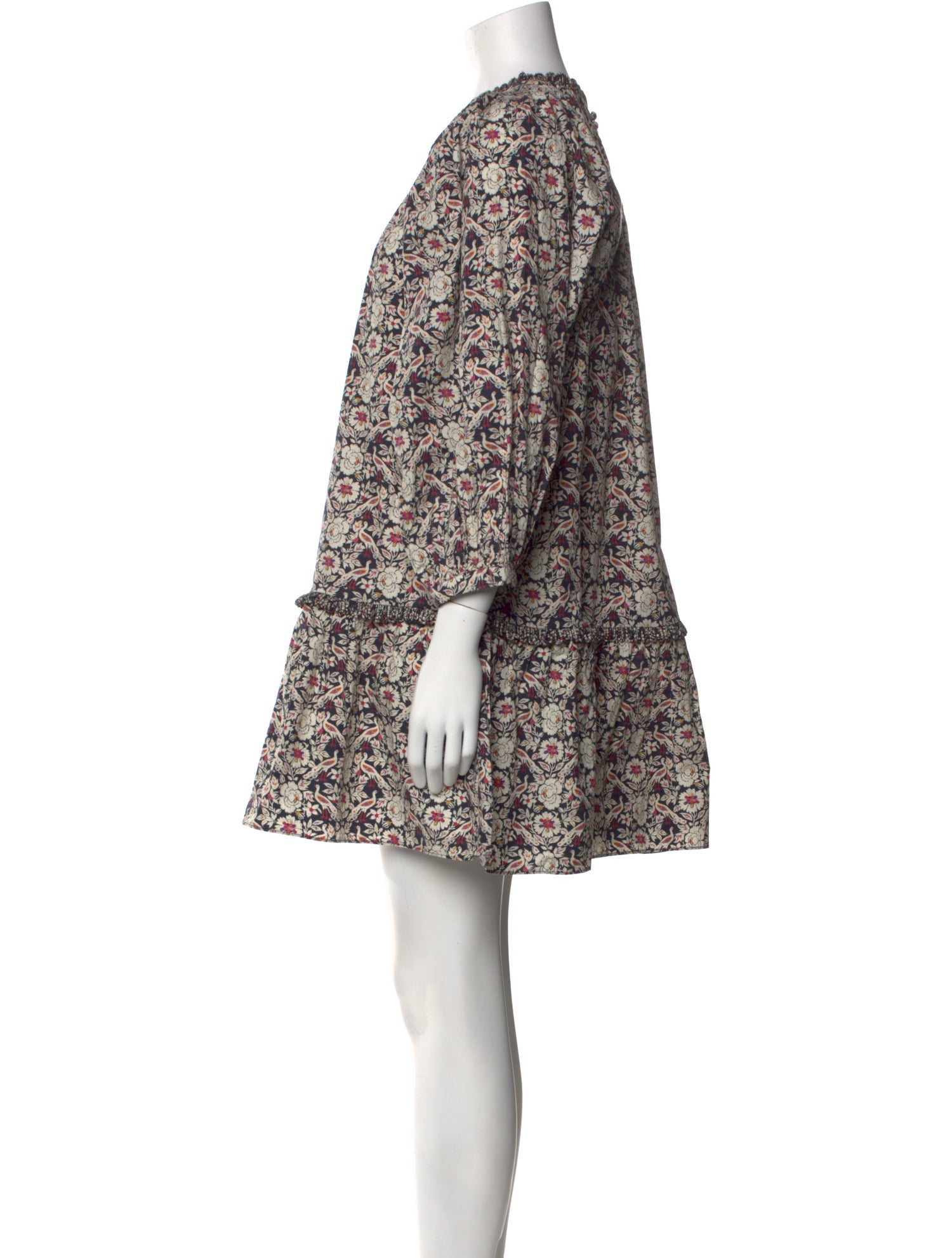 RHODE Floral Print Mini Dress w/ Tags