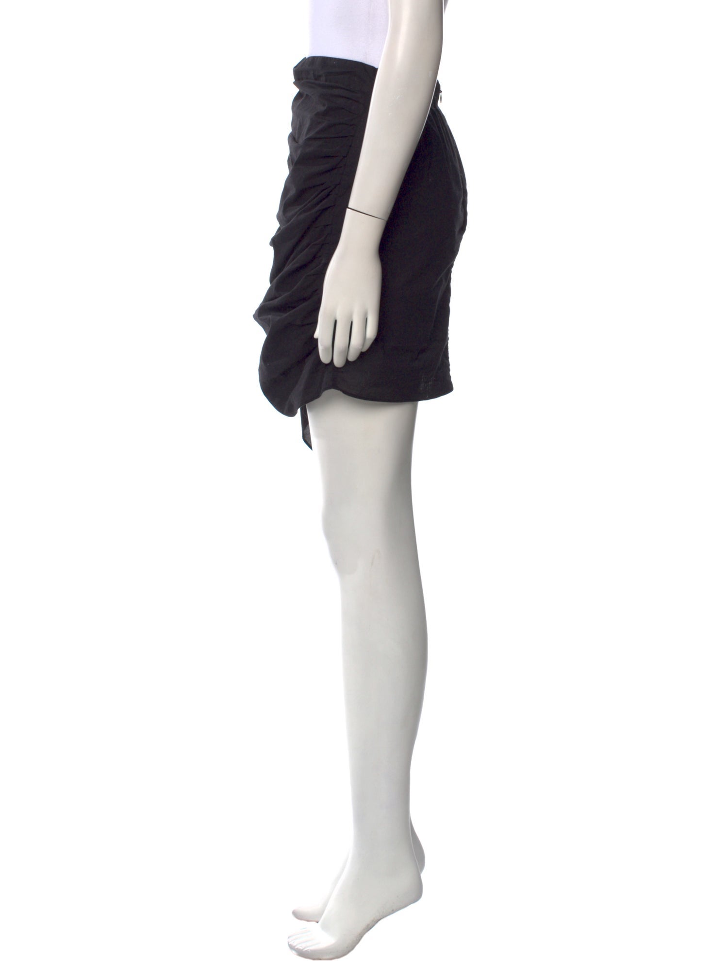 RHODE Ruffle Embellishment Knee-Length Skirt