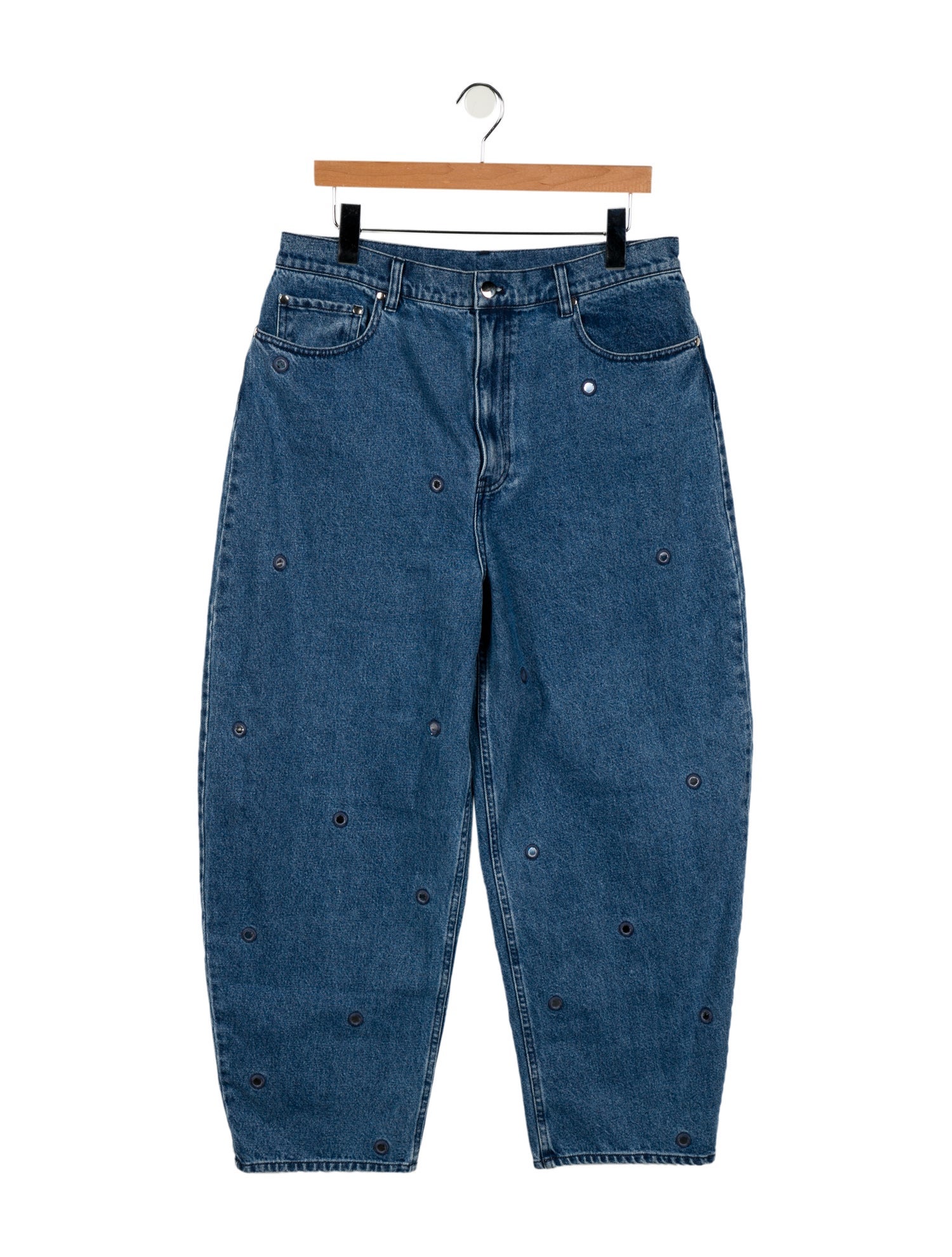 RHODE High-Rise Wide Leg Jeans