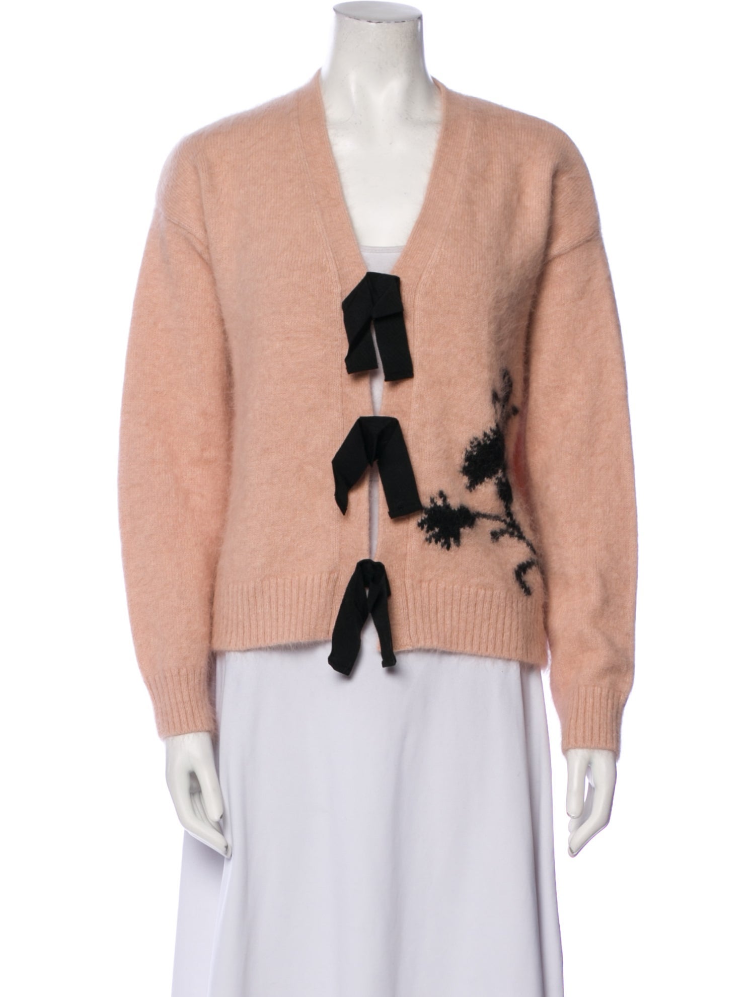 RHODE Angora Colorblock Pattern Sweater w/ Tags