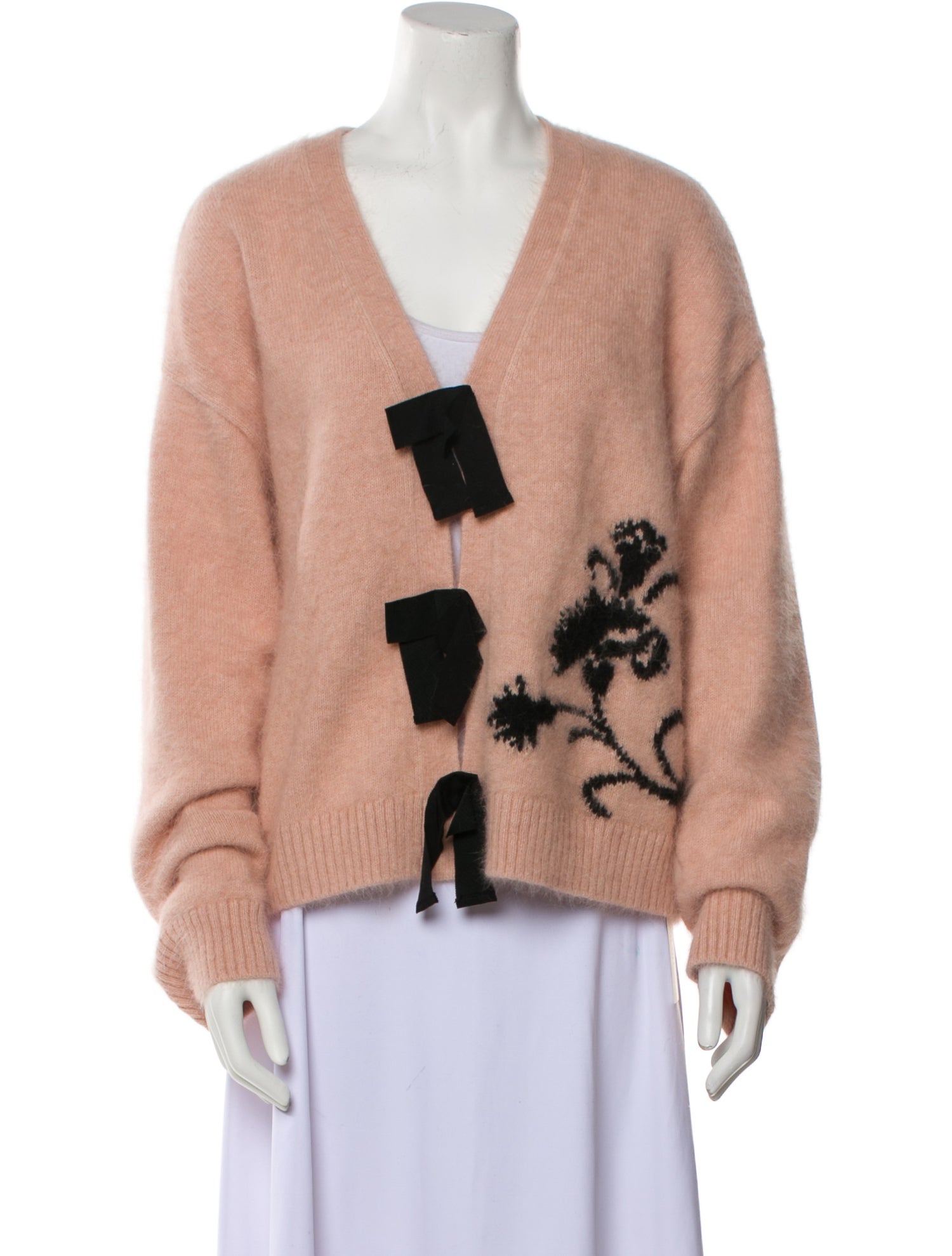 RHODE Angora Printed Sweater