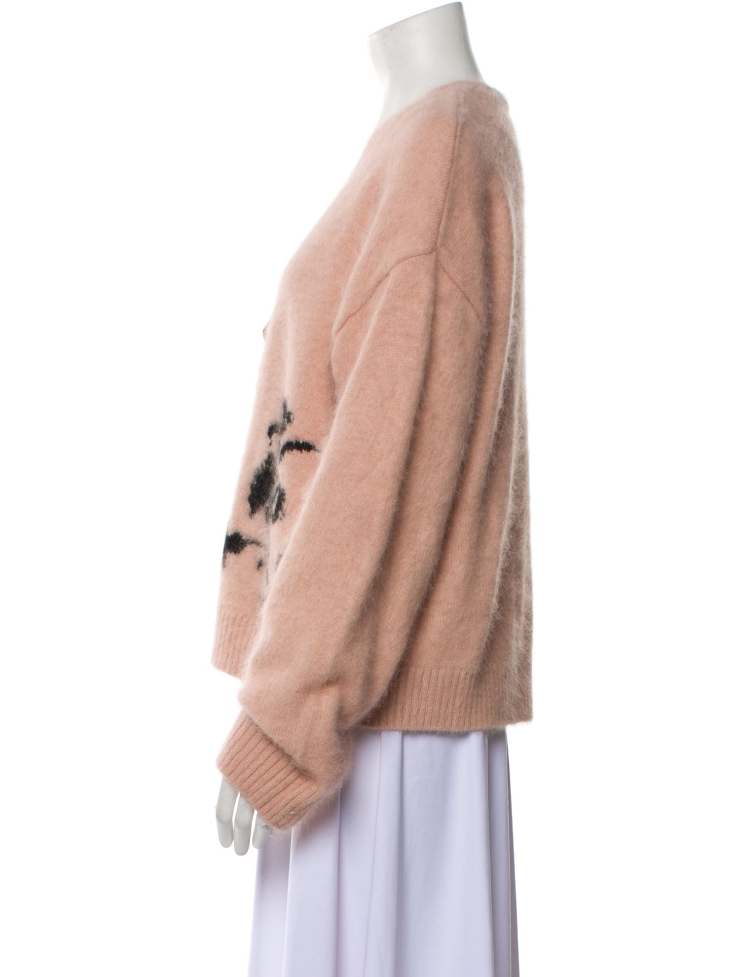 RHODE Angora Printed Sweater