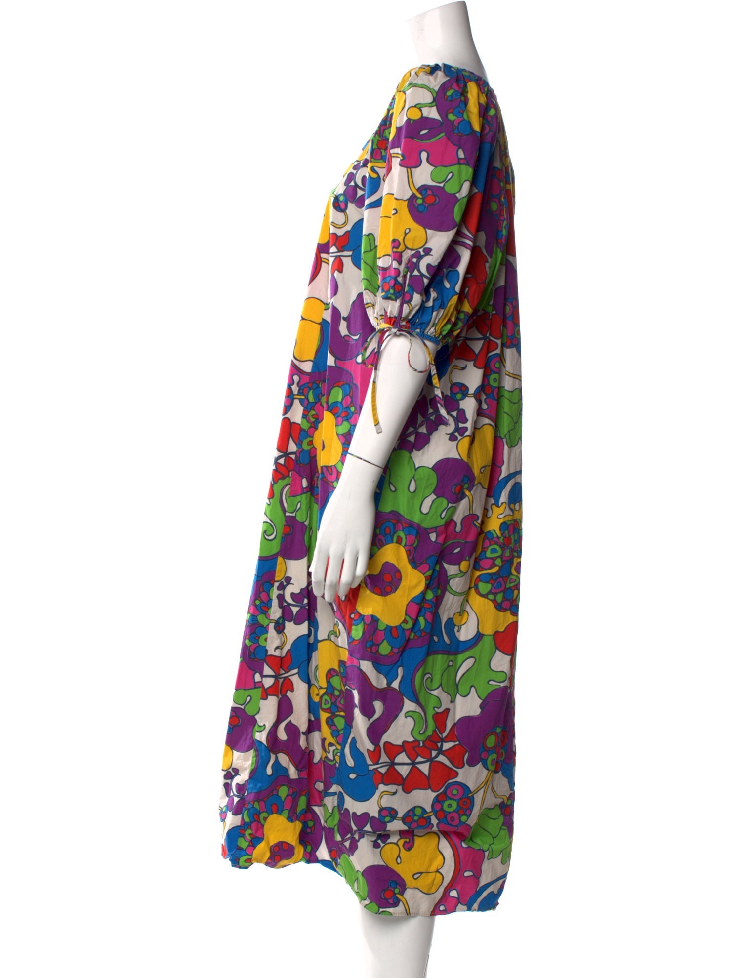 RHODE Printed Long Dress
