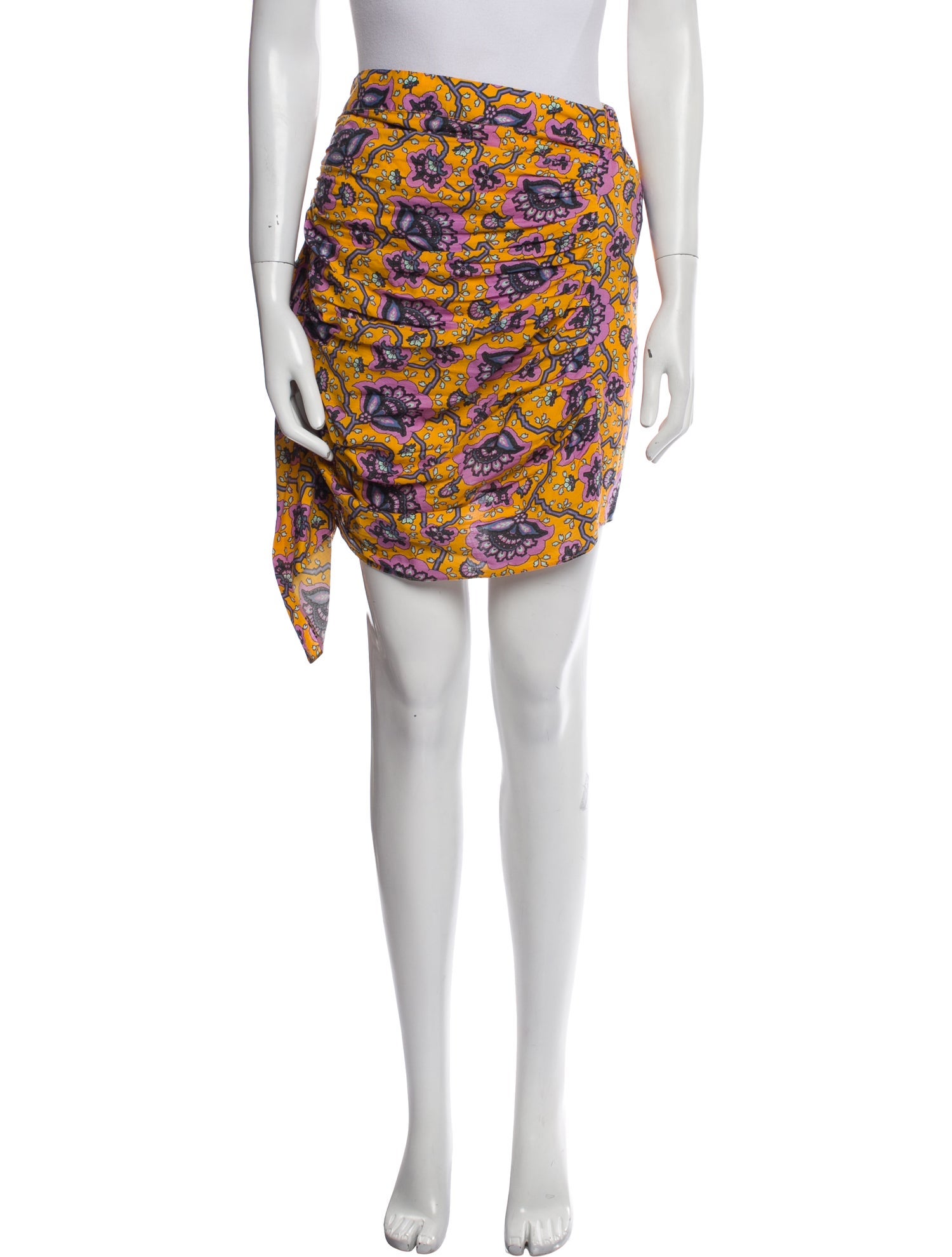 RHODE Printed Knee-Length Skirt