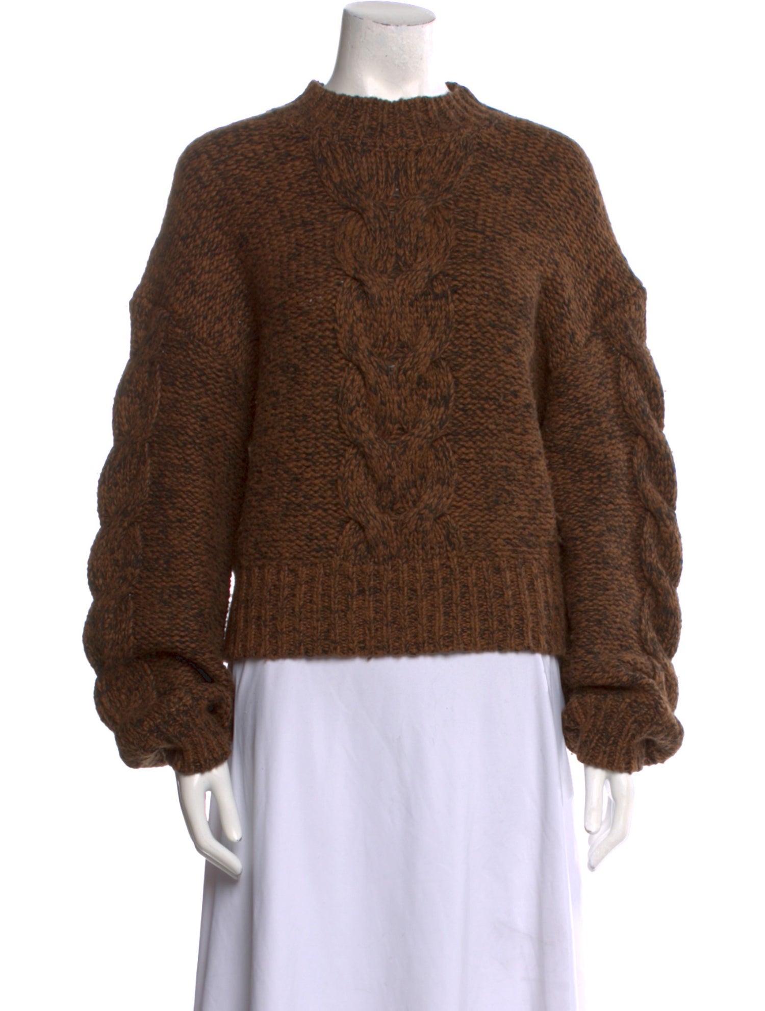 RHODE Mock Neck Sweater