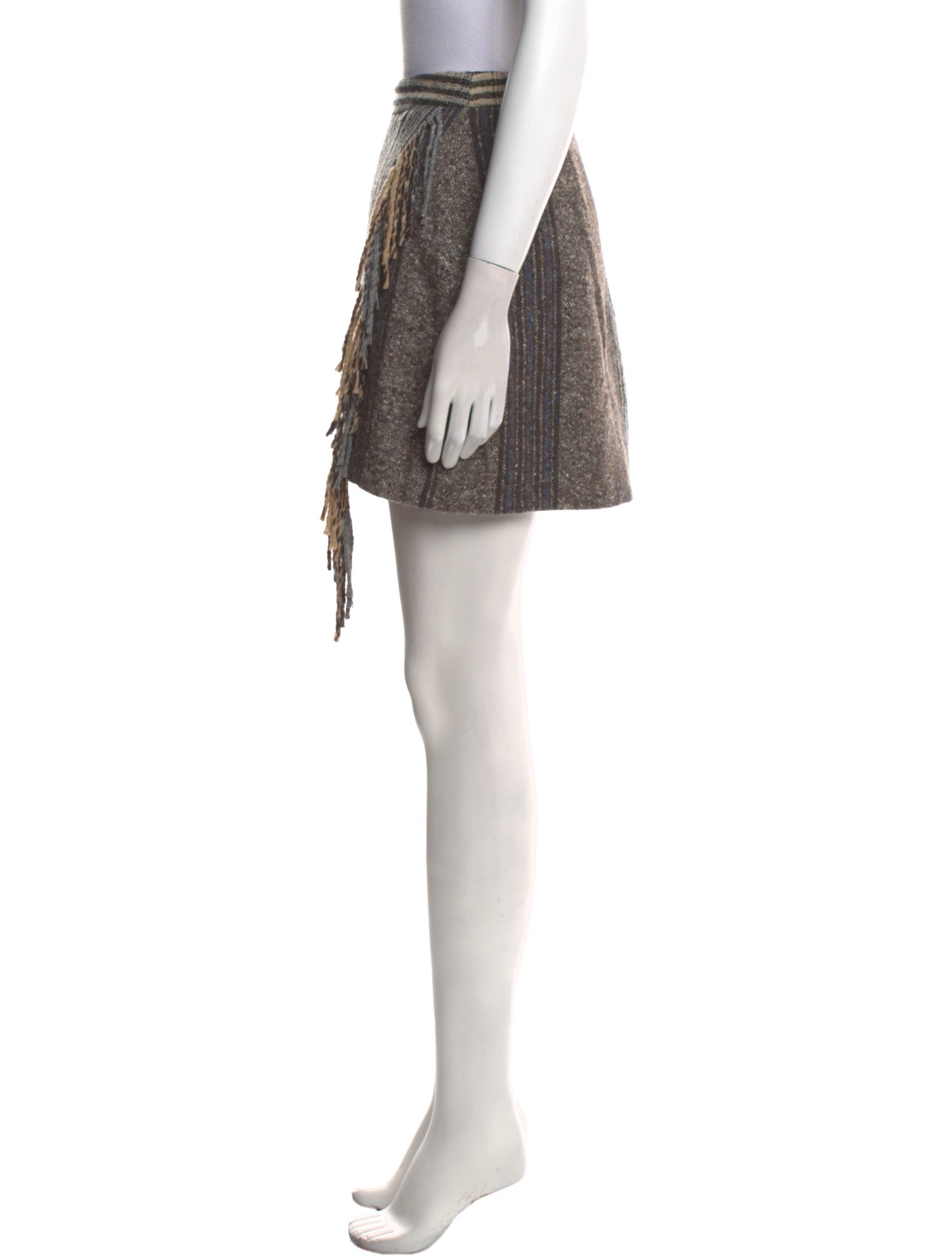 RHODE Wool Mini Skirt w/ Tags