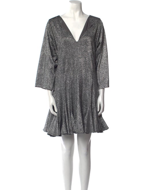 RHODE V-Neck Mini Dress