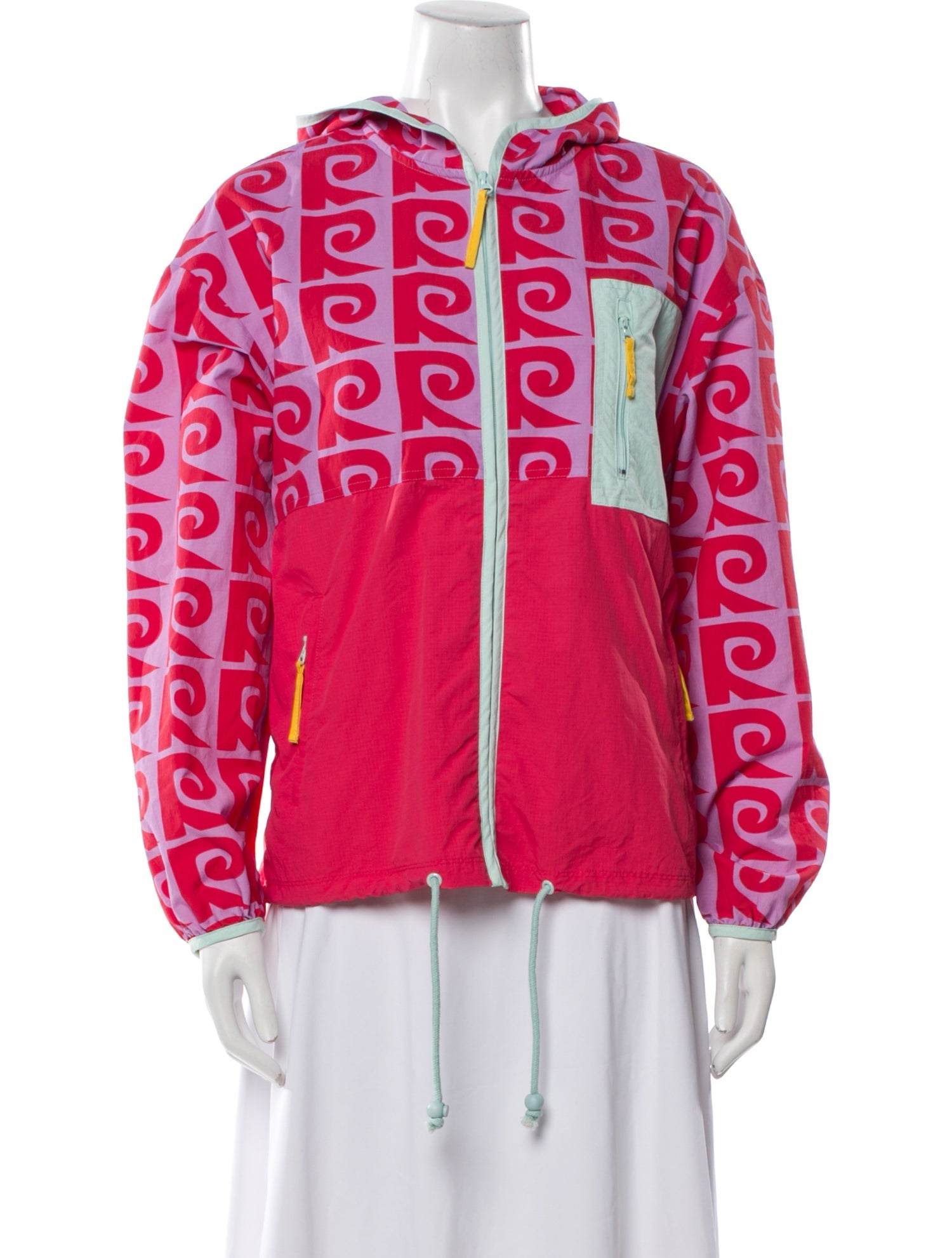 RHODE Nylon Printed Evening Jacket