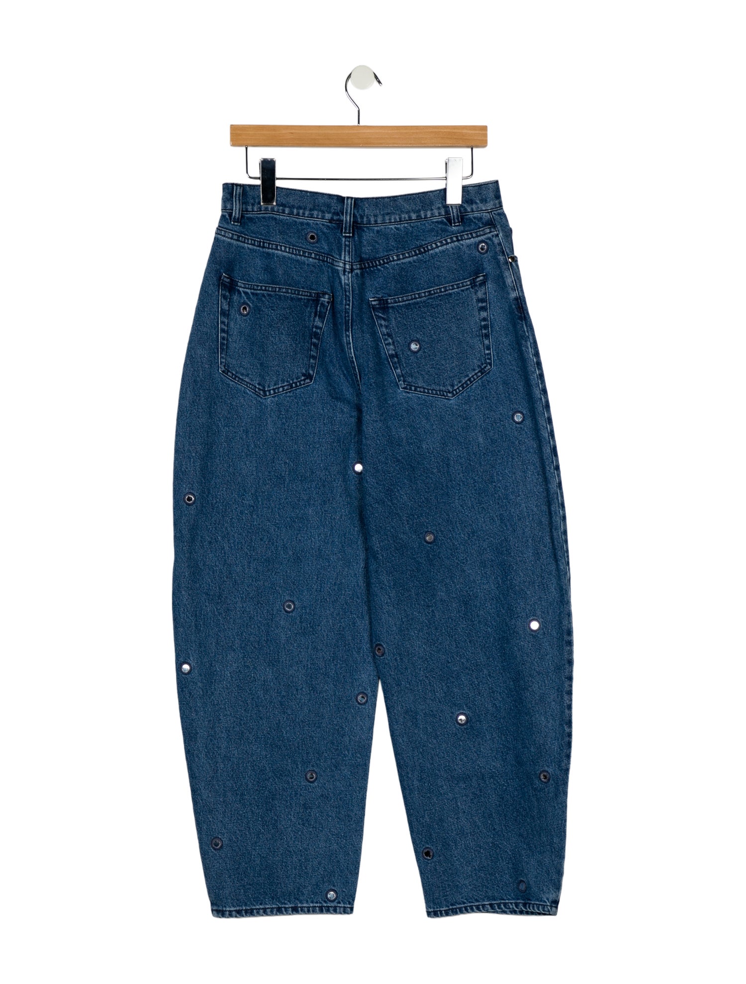 RHODE High-Rise Straight Leg Jeans