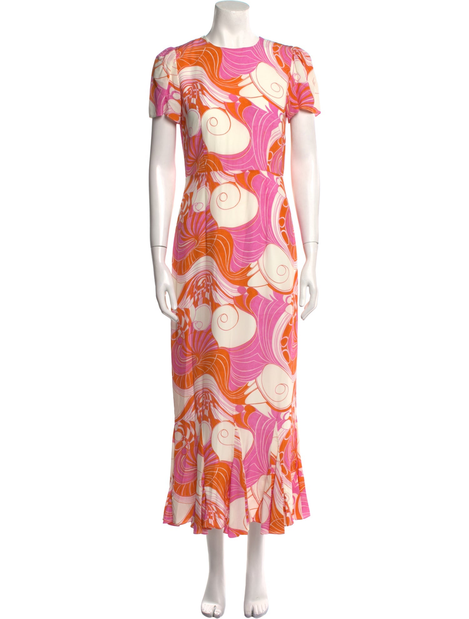 RHODE Printed Long Dress w/ Tags