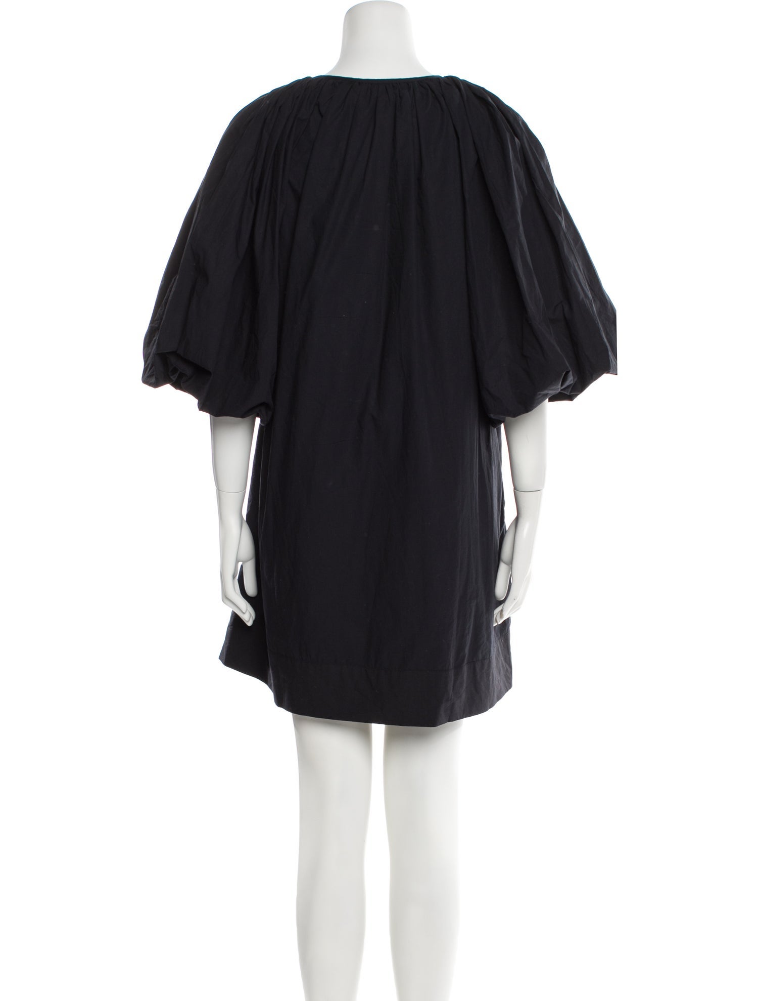 RHODE Bateau Neckline Mini Dress