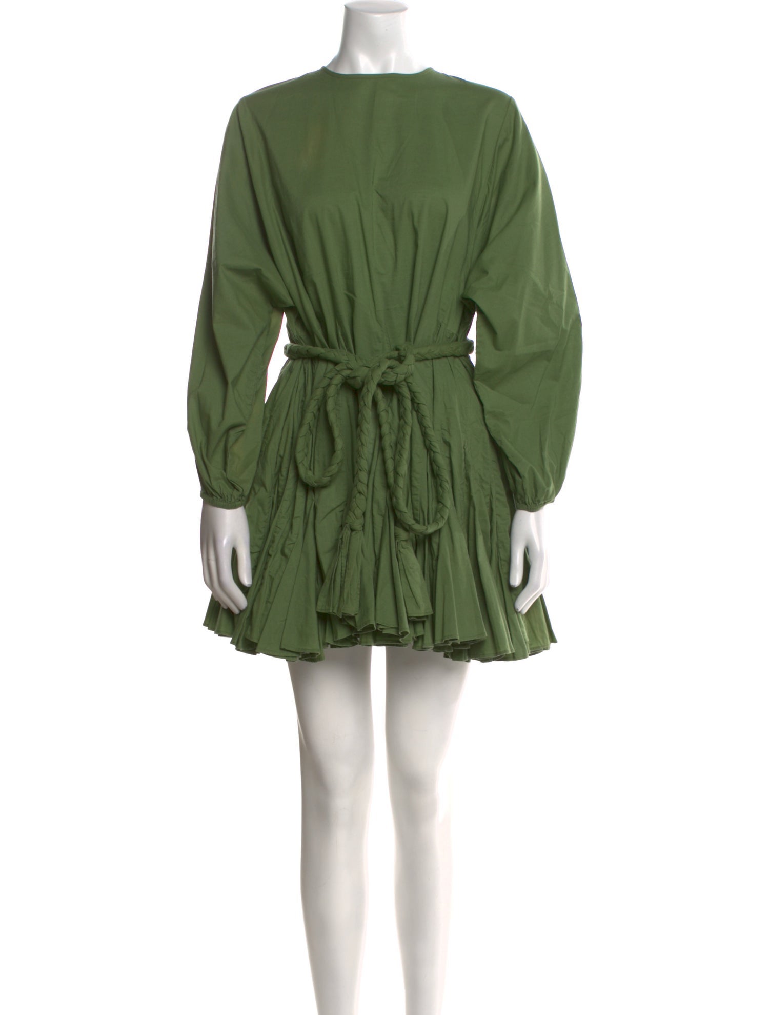 RHODE Bateau Neckline Mini Dress