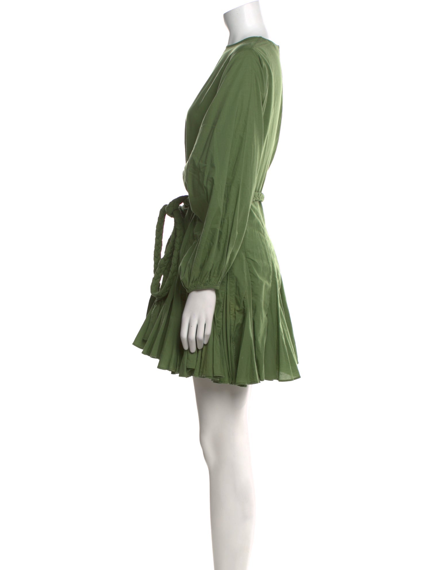 RHODE Bateau Neckline Mini Dress