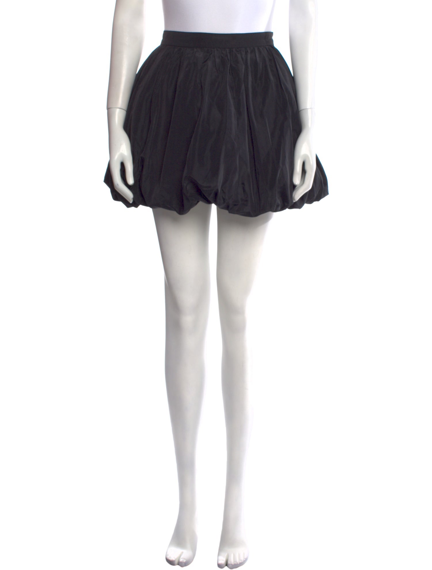 RHODE Ruffle Embellishment Mini Skirt