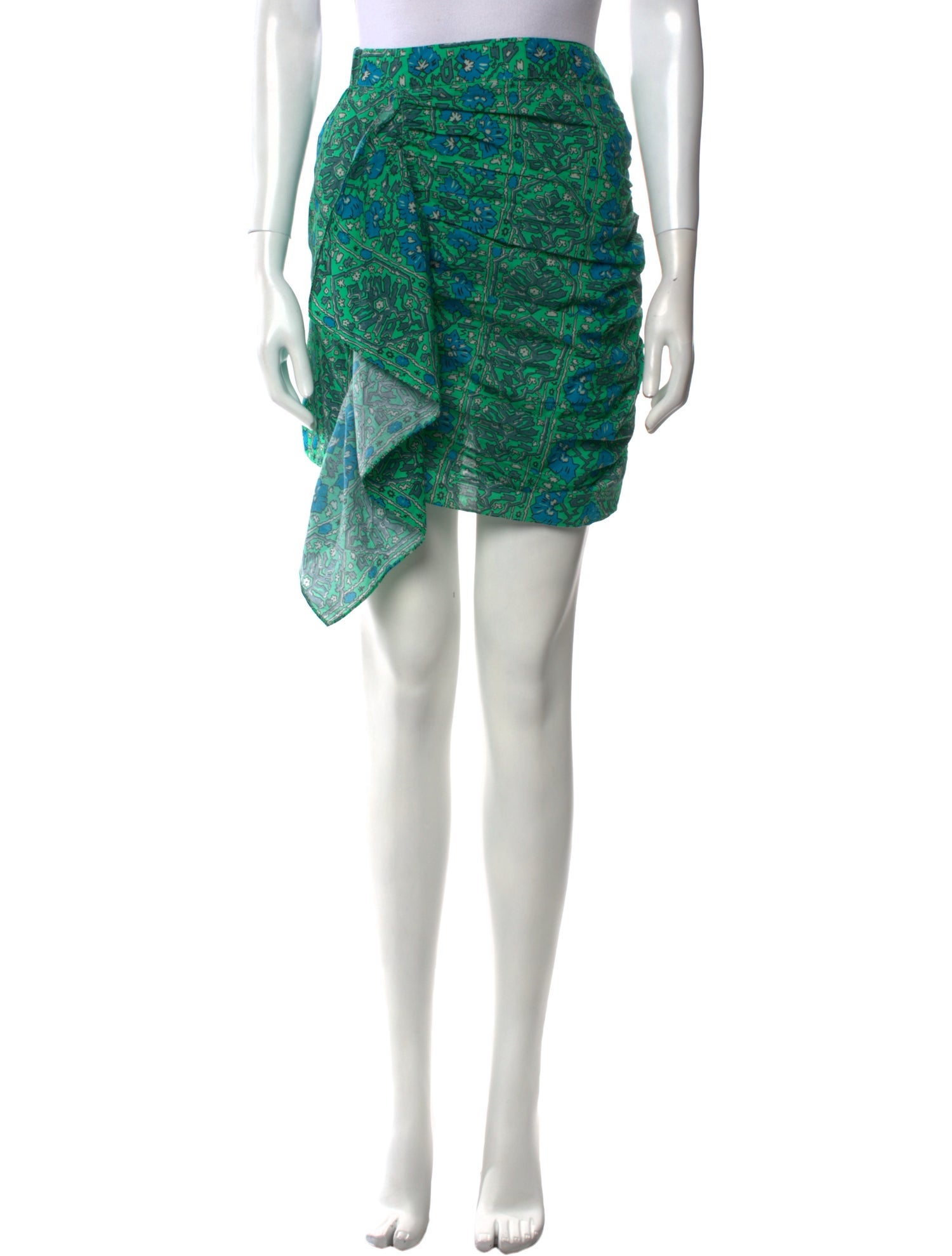 RHODE Printed Mini Skirt