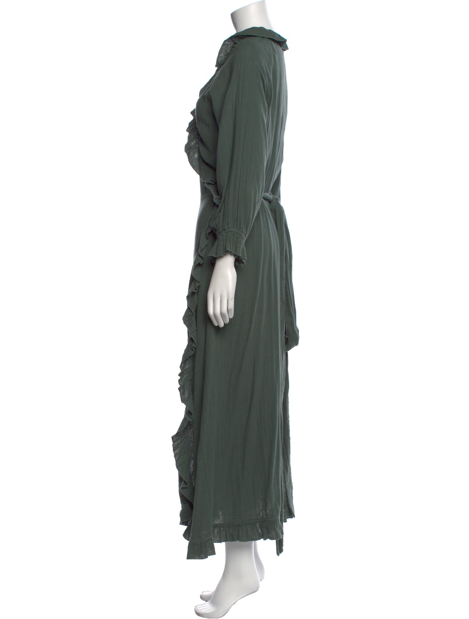 RHODE V-Neck Long Dress