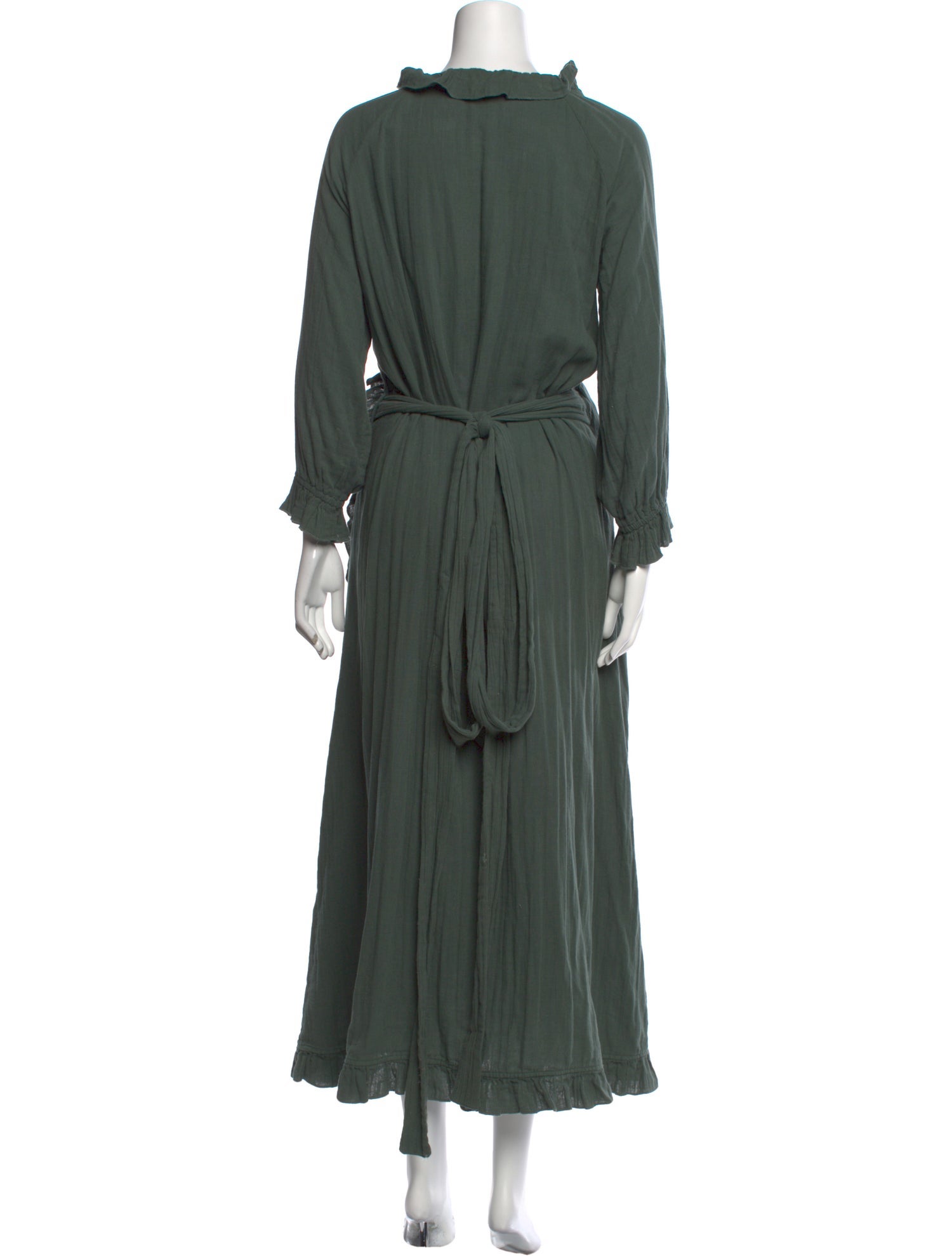 RHODE V-Neck Long Dress