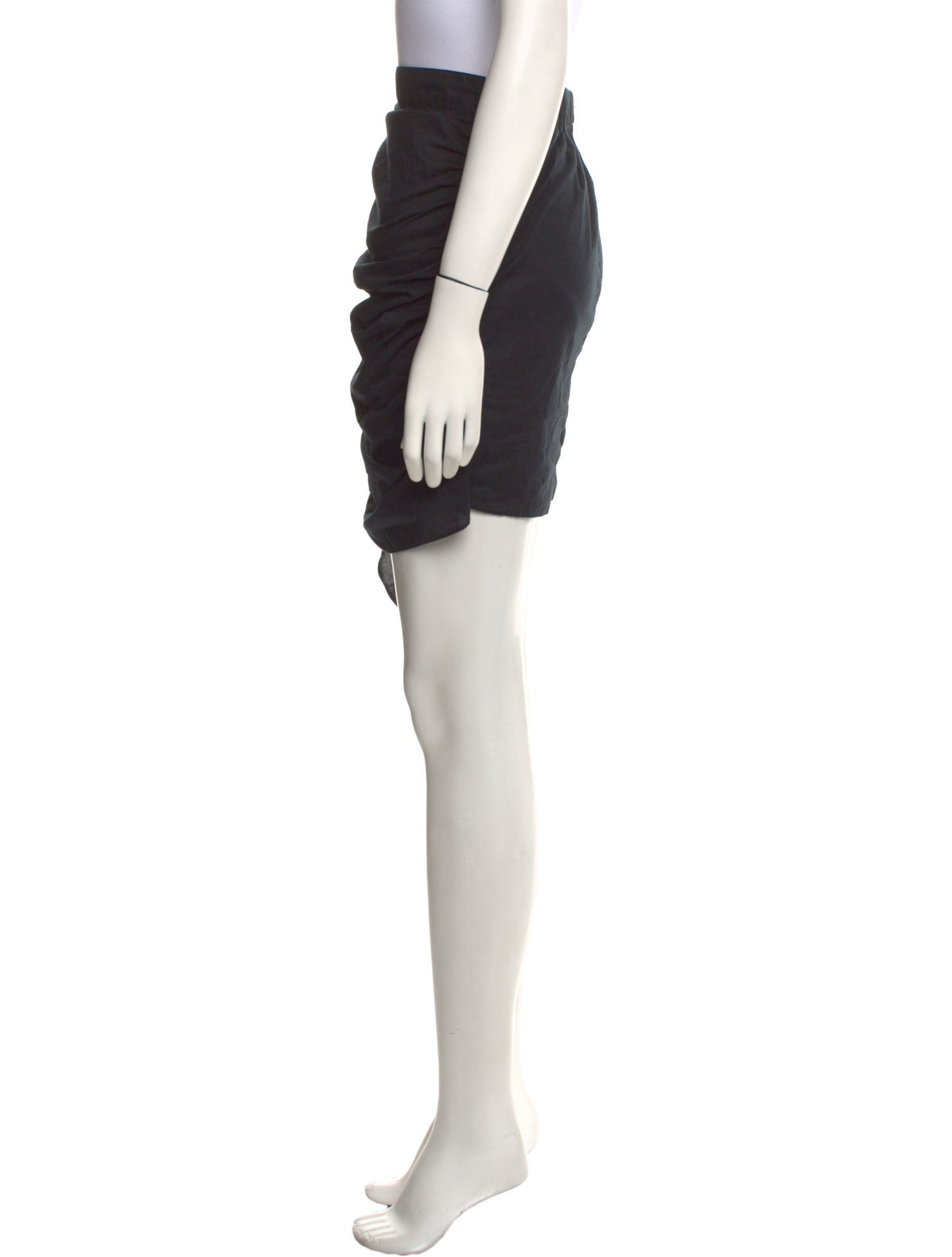 RHODE Ruffle Embellishment Knee-Length Skirt