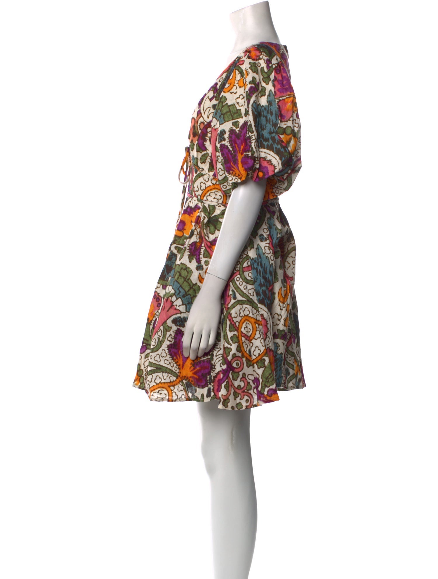 RHODE Linen Mini Dress