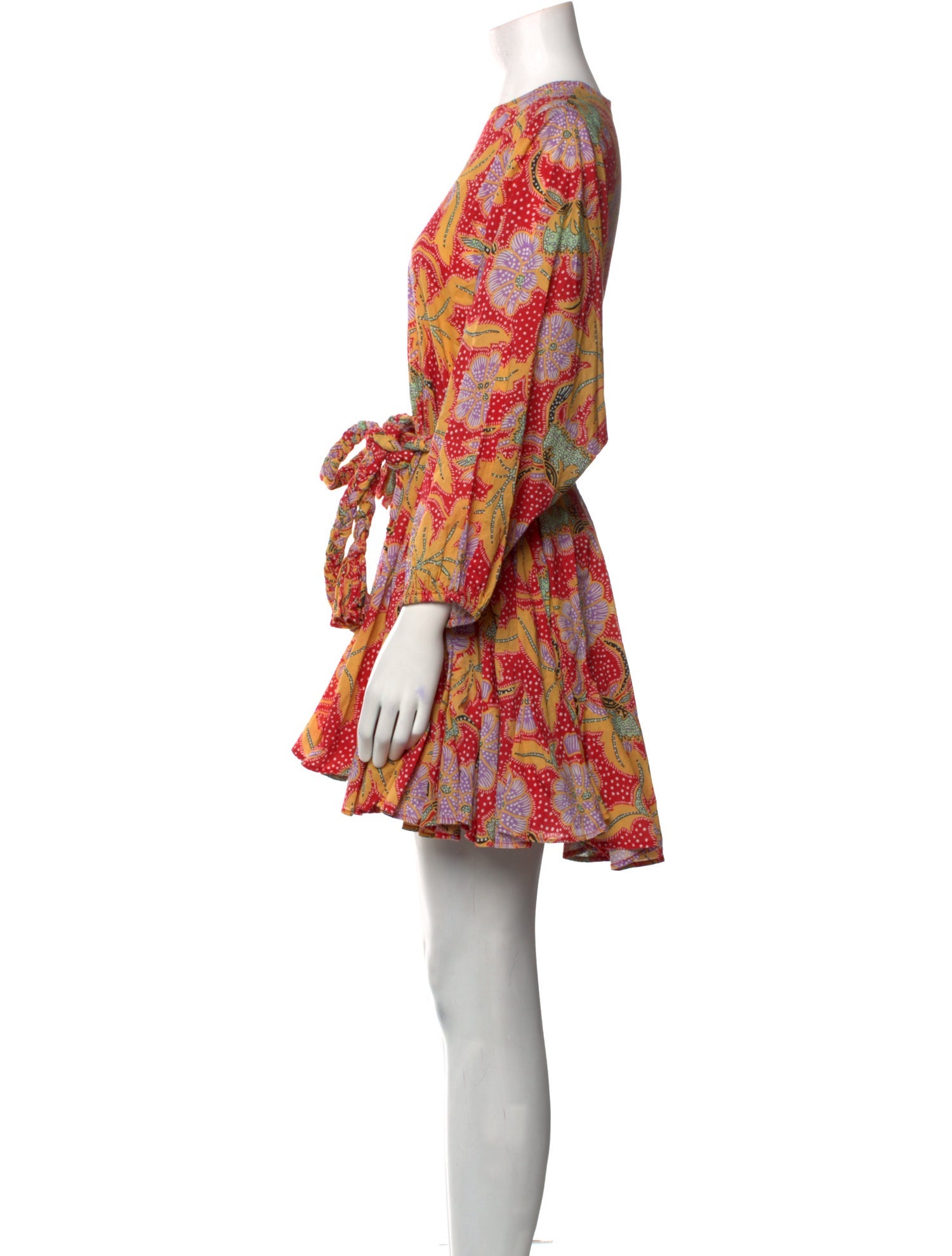 RHODE Paisley Print Mini Dress