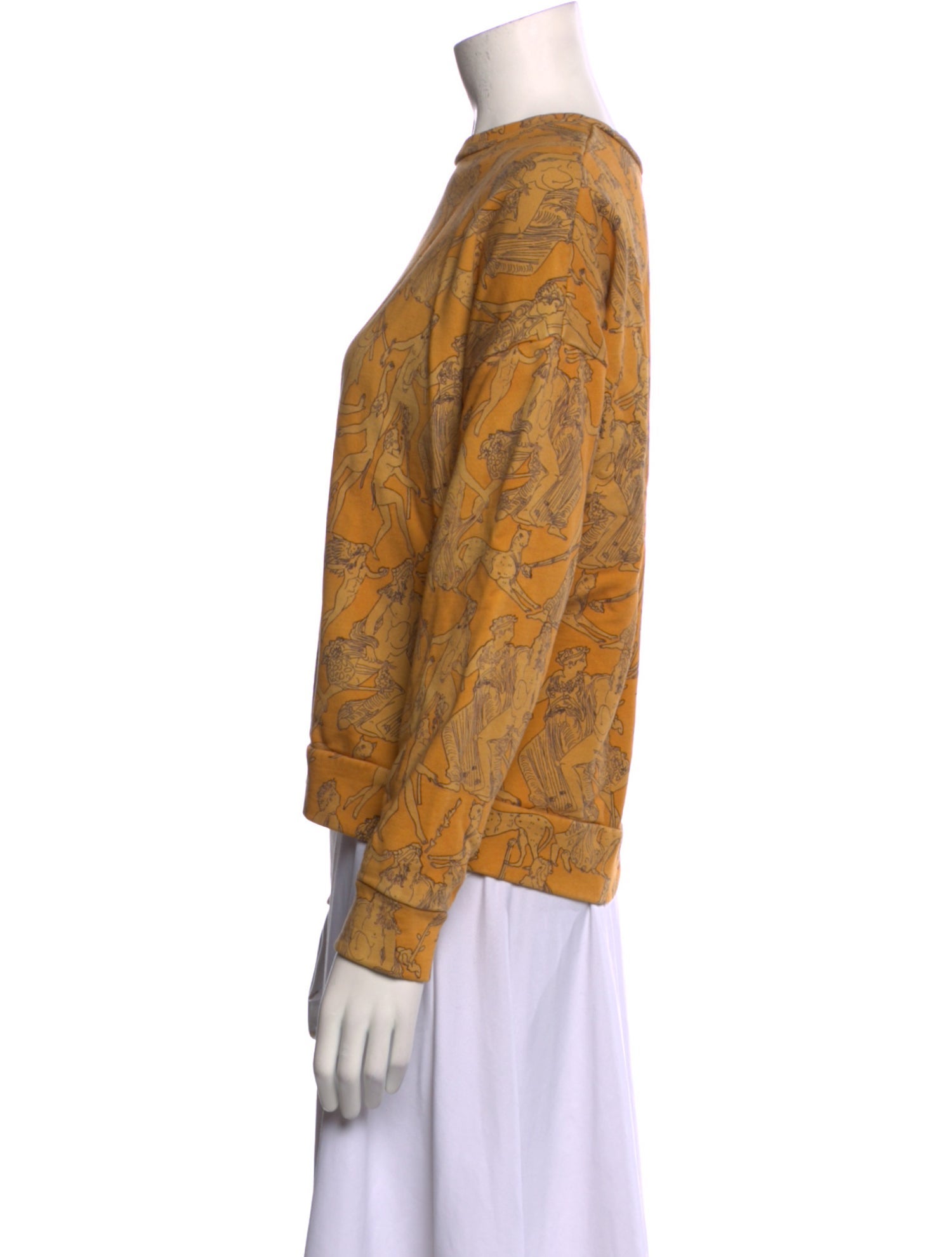 RHODE Printed Mock Neck Sweatshirt