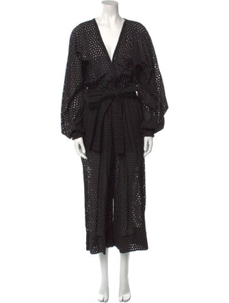 RHODE V-Neck Jumpsuit