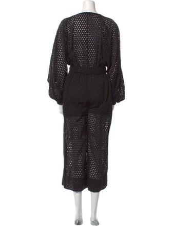 RHODE V-Neck Jumpsuit