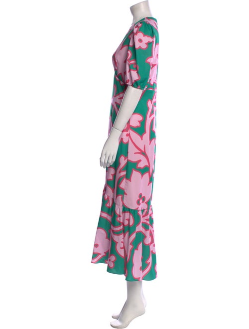RHODE Floral Print Long Dress