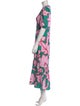 RHODE Floral Print Long Dress