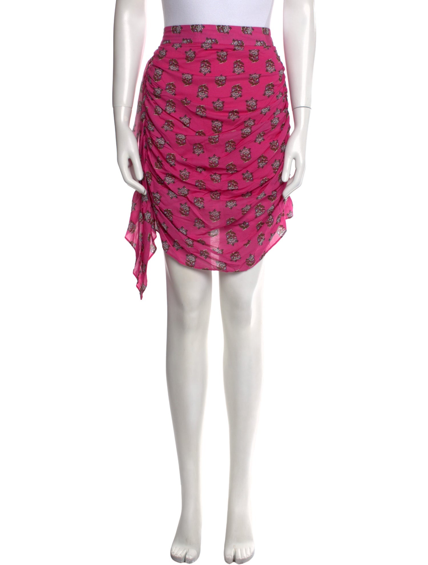 RHODE Printed Knee-Length Skirt