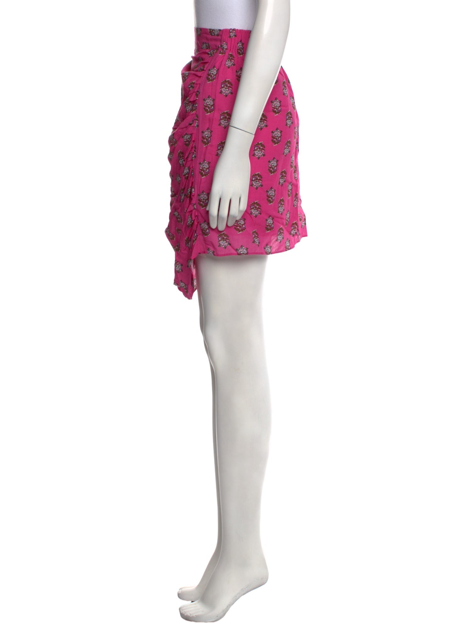 RHODE Printed Knee-Length Skirt