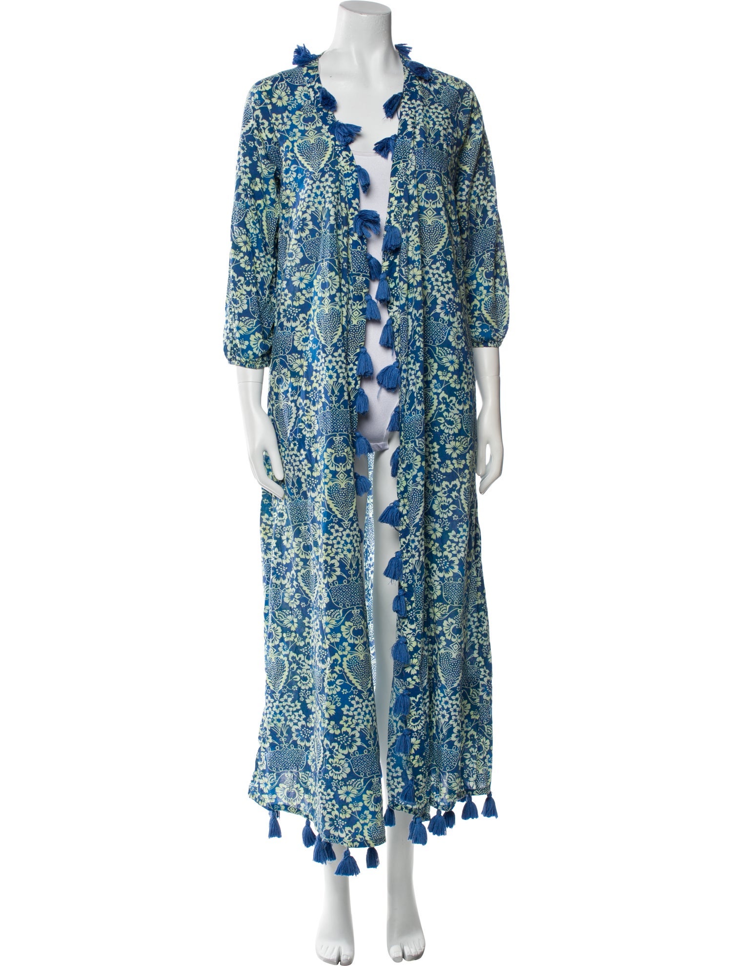 RHODE Printed Tassel Accents Robe