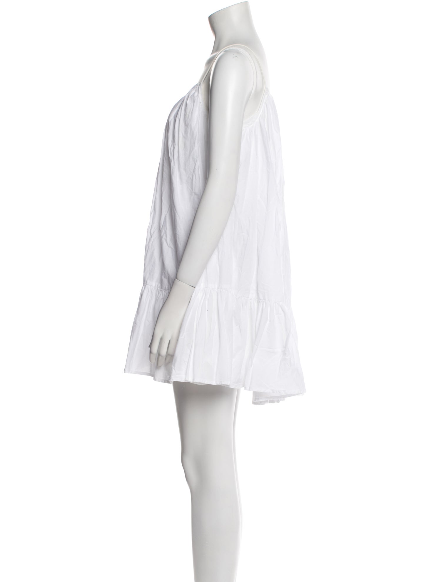 RHODE Scoop Neck Mini Dress