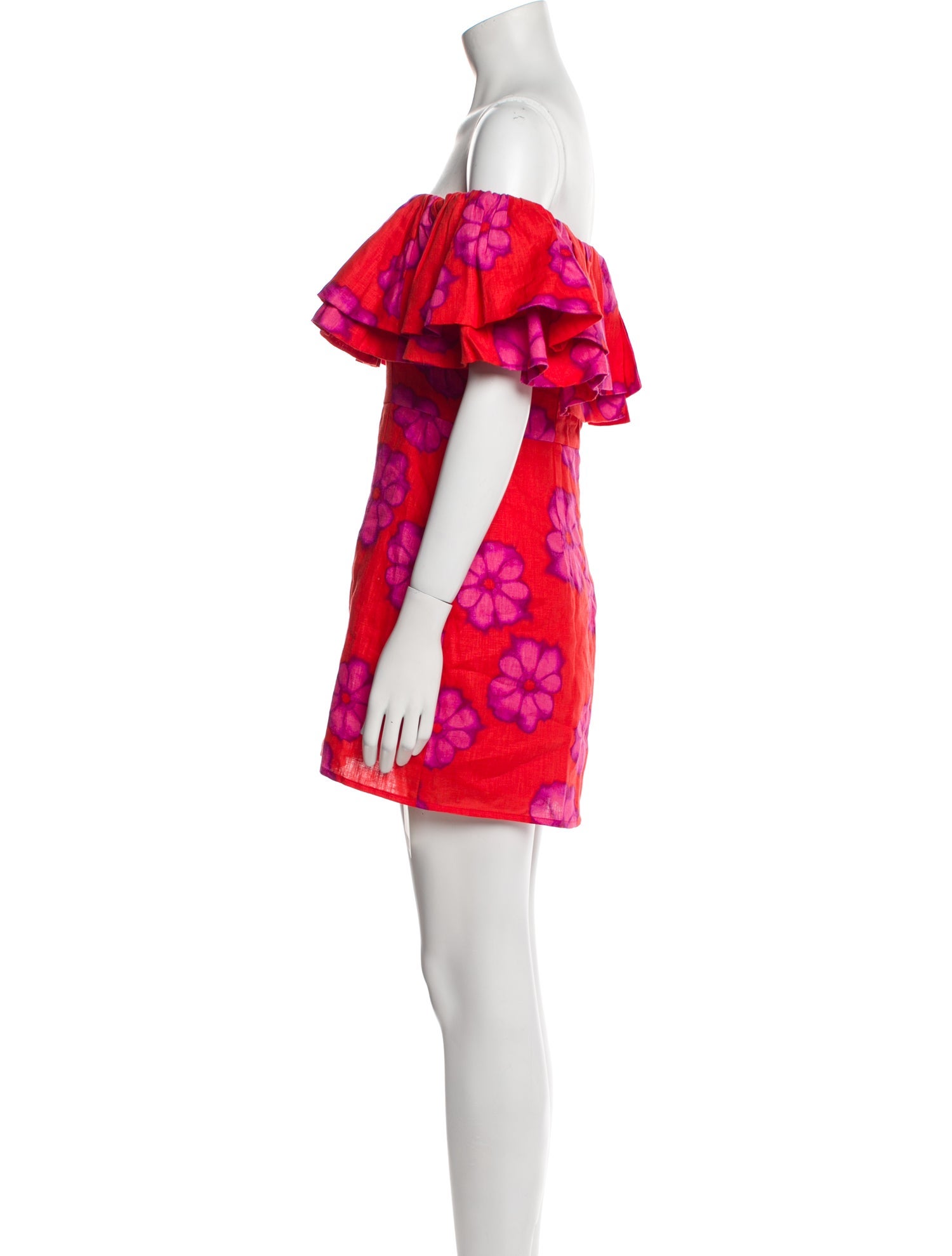 RHODE Linen Mini Dress