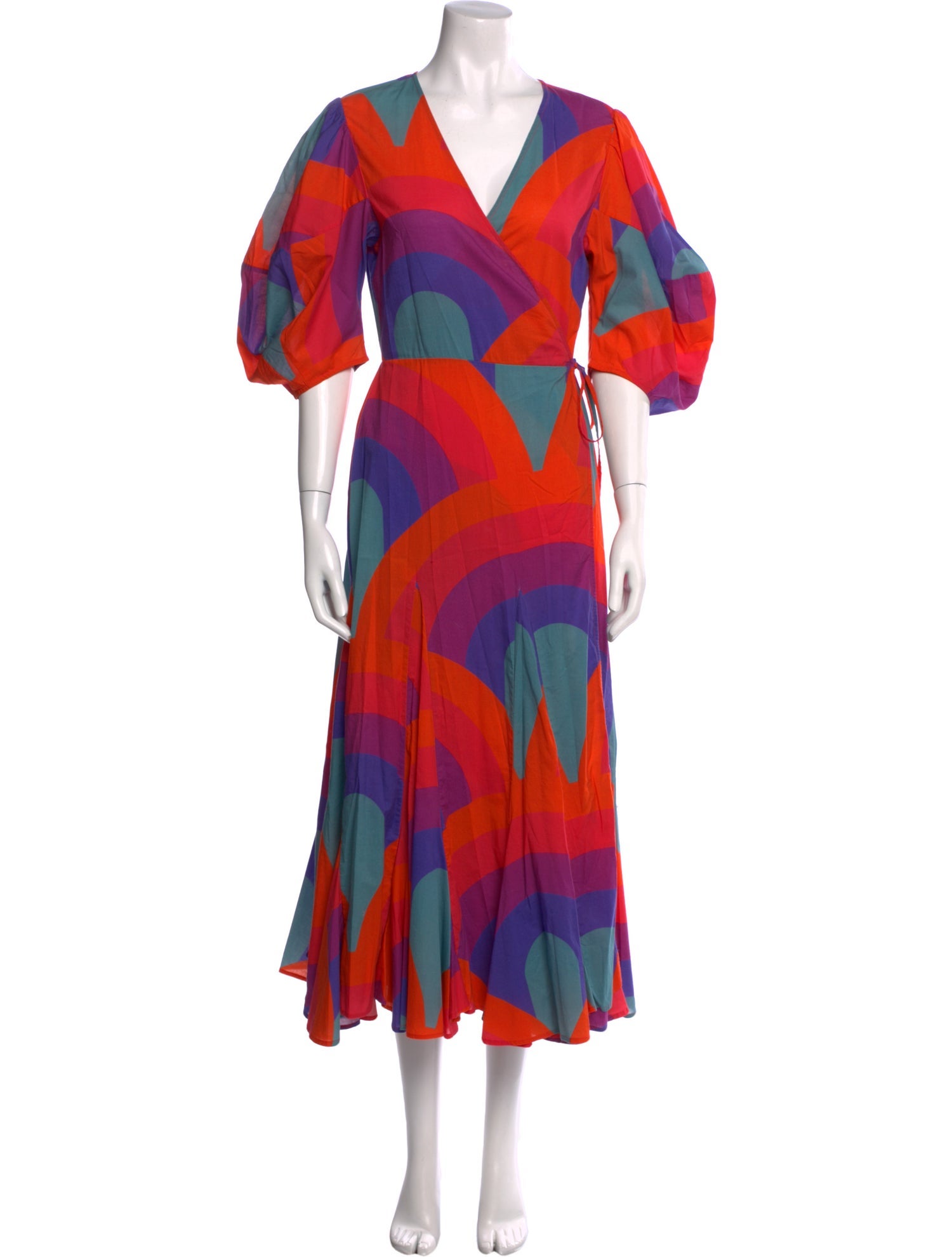 RHODE Printed Long Dress w/ Tags