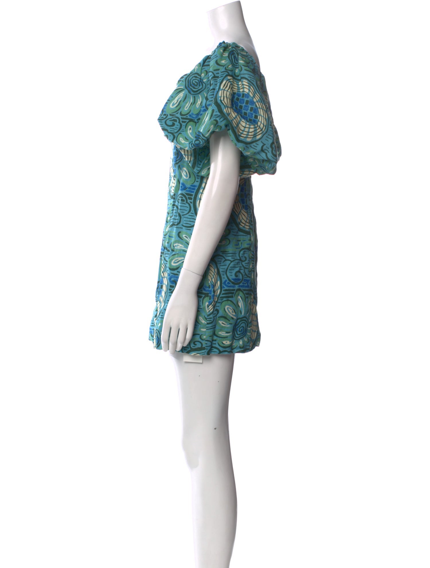 RHODE Linen Mini Dress