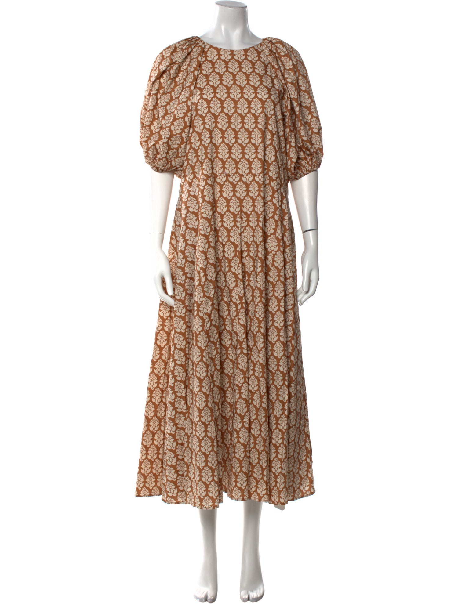 RHODE Floral Print Long Dress