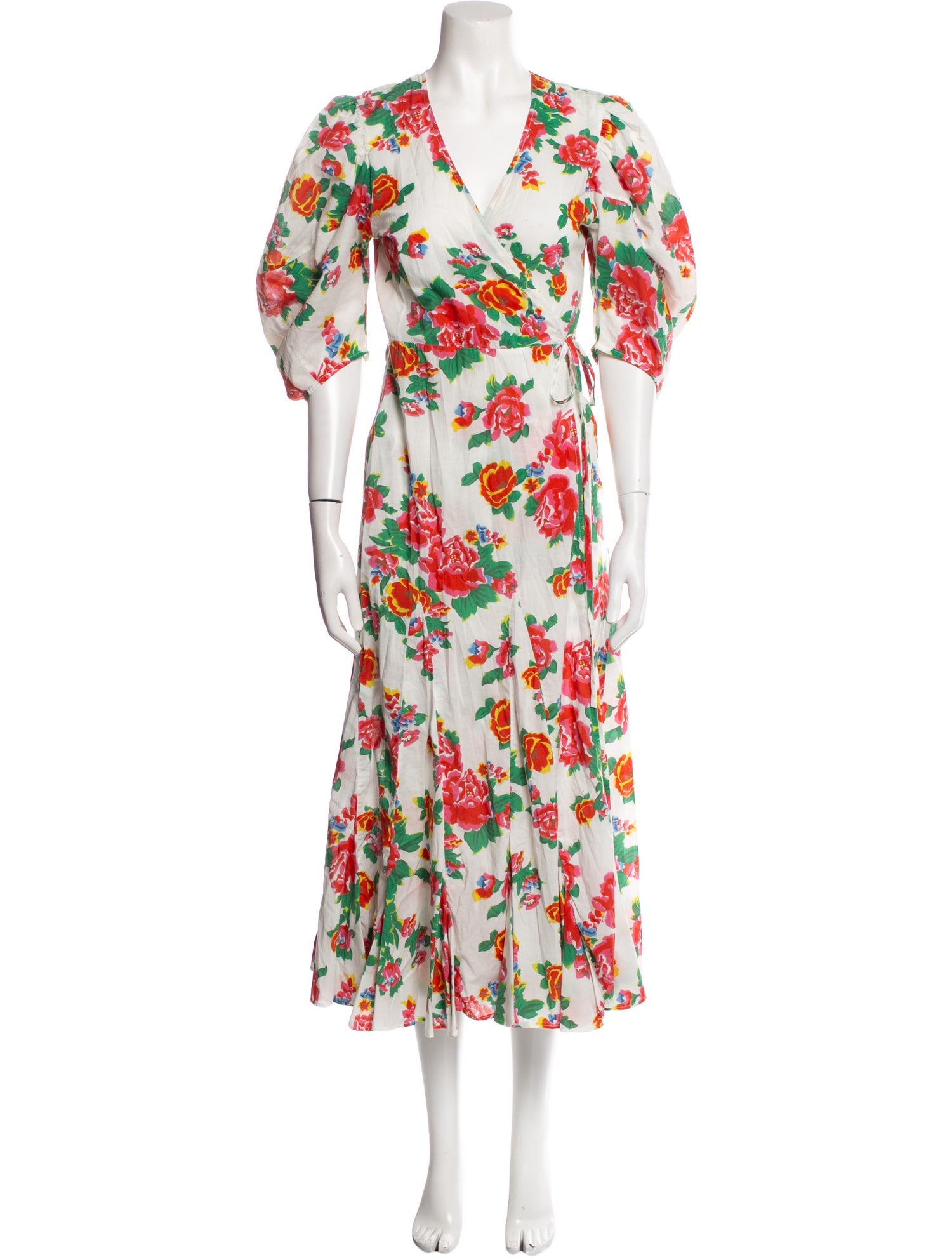 RHODE Floral Print Long Dress