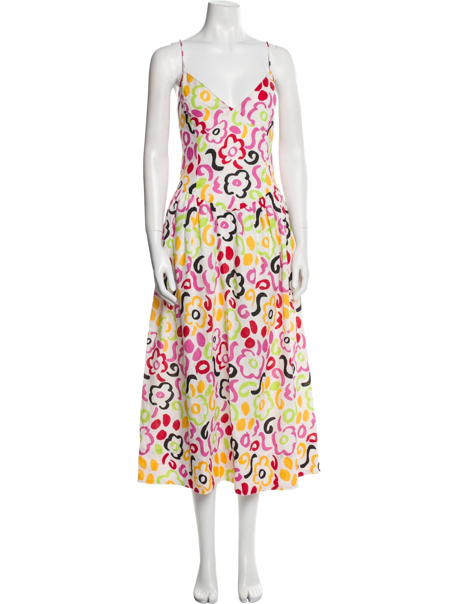 RHODE Linen Long Dress