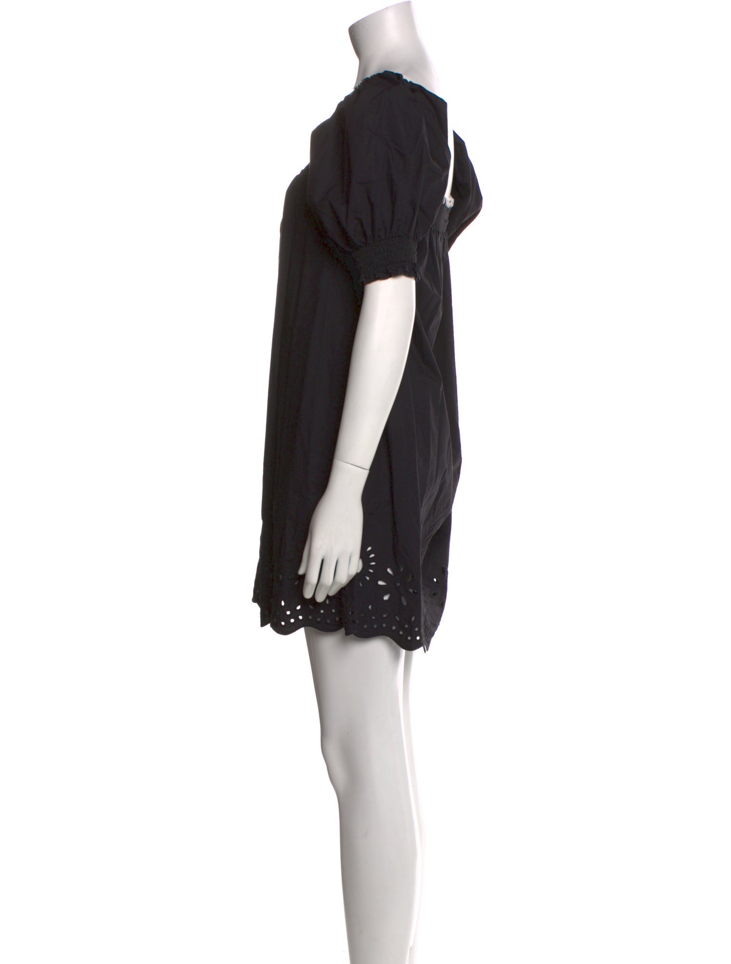 RHODE Square Neckline Mini Dress