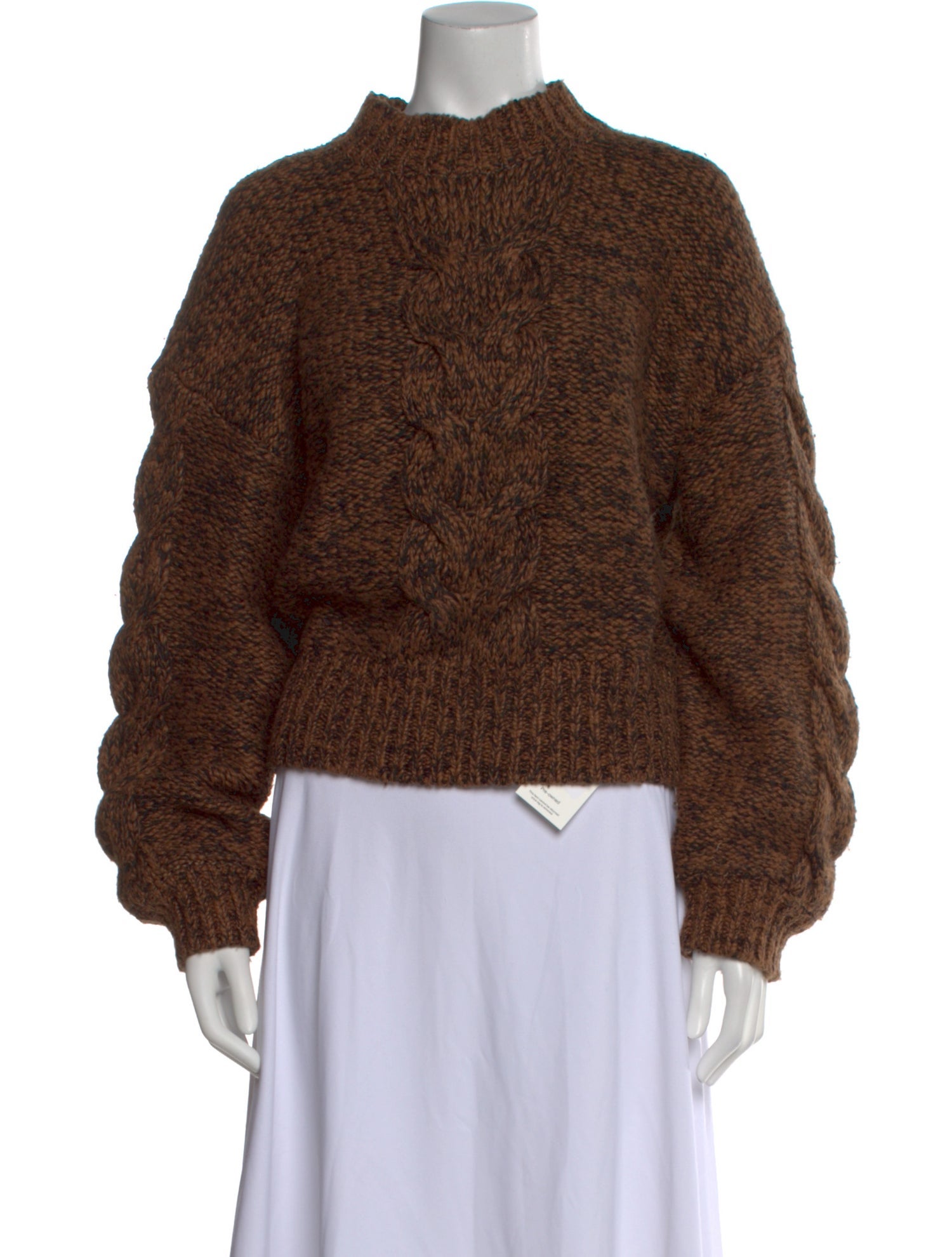 RHODE Mock Neck Sweater